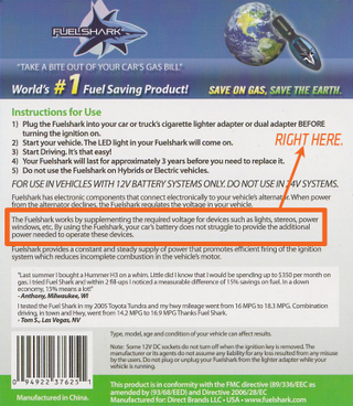Illustration for article titled Fuelshark Wants Us To Apologize Because They Sell Bullshit